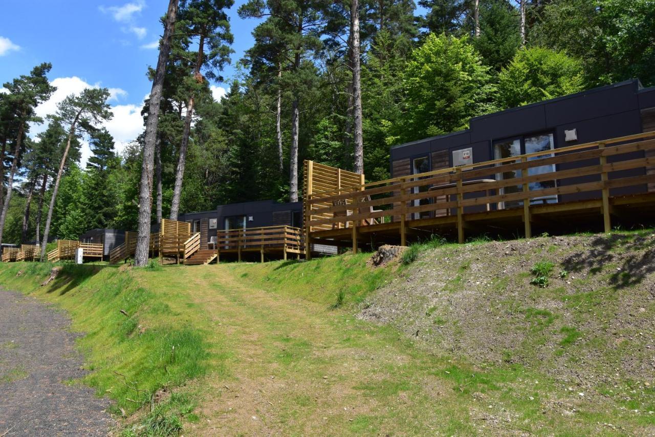 Camping Domaine du Lac Chambon Murol Extérieur photo