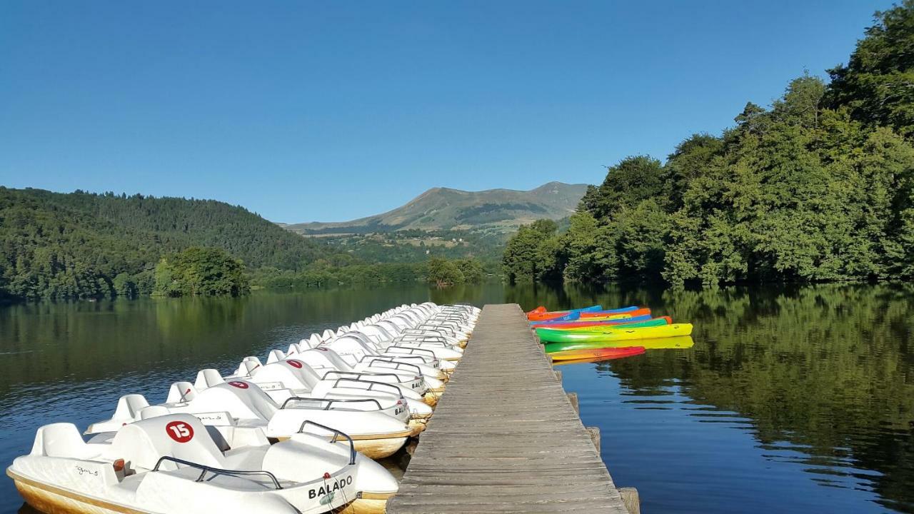 Camping Domaine du Lac Chambon Murol Extérieur photo